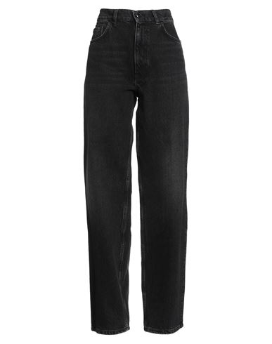 Blugirl Woman Jeans Black Size 30 Recycled Cotton In Black