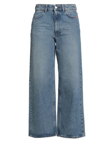 Amish Woman Jeans Blue Size 29 Cotton In Blue