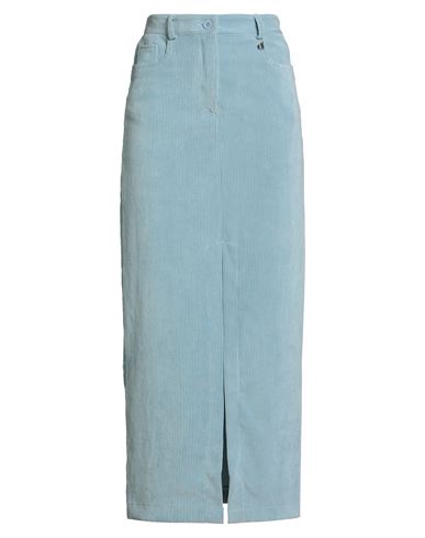 Dixie Woman Maxi Skirt Light Blue Size S Polyester, Polyamide, Elastane In Blue