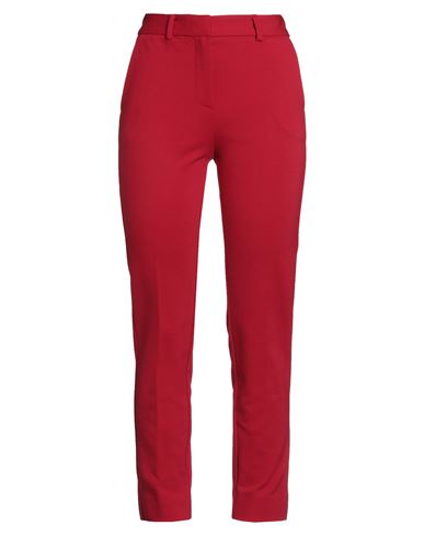 Simona Corsellini Woman Pants Red Size 6 Polyester, Viscose, Cotton, Elastane In Purple