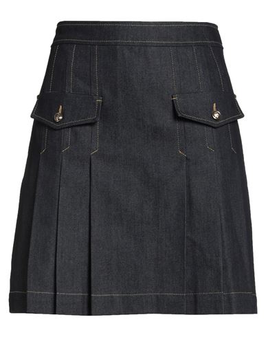 Sandro Woman Denim Skirt Blue Size 4 Cotton In Blue