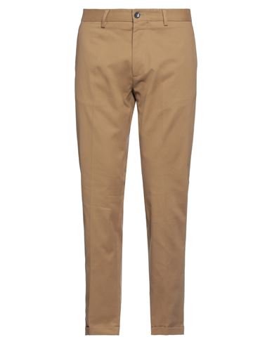 Liu •jo Man Man Pants Camel Size 28 Cotton, Elastane In Brown