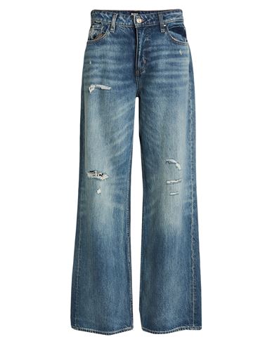 Hugo Boss Boss Woman Jeans Blue Size 29w-34l Cotton In Blue