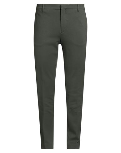 Liu •jo Man Man Pants Military Green Size 30 Cotton, Elastane In Green