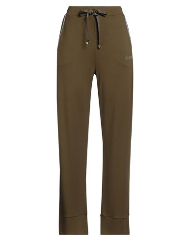 Blugirl Woman Pants Military Green Size S Viscose, Polyamide, Elastane In Brown
