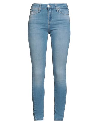 Tommy Jeans Woman Jeans Blue Size 26w-30l Cotton, Polyester, Elastane In Blue