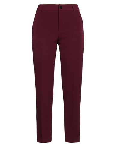 Liu •jo Better Woman Pants Burgundy Size 4 Polyester, Elastane In Red