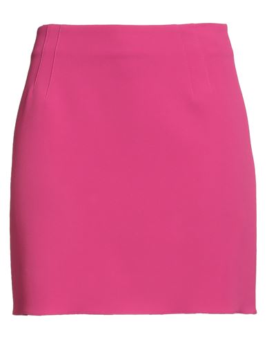 Alice Miller Woman Mini Skirt Fuchsia Size 6 Polyester, Elastane In Multi