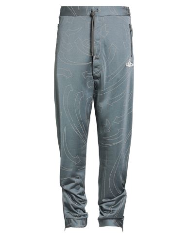 Vivienne Westwood Man Pants Grey Size L Polyamide, Cotton In Gray