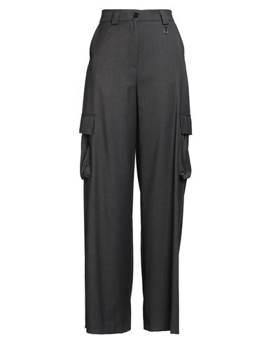 Relish Woman Pants Grey Size 6 Polyester, Viscose, Elastane In Gray