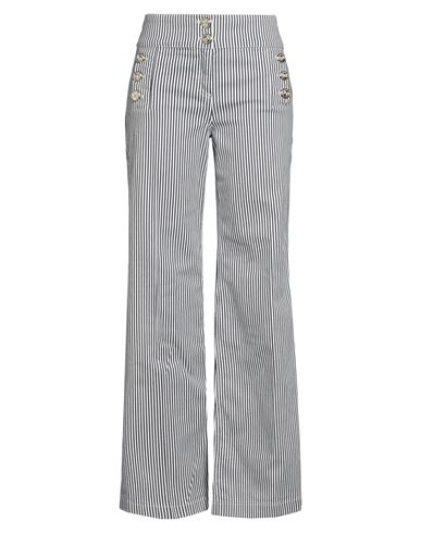 Liu •jo Woman Jeans Midnight Blue Size 8 Cotton, Elastane In Gray