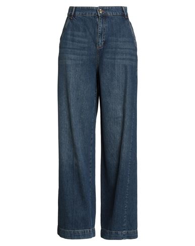 Liu •jo Better Denim Woman Jeans Blue Size 32 Cotton, Lyocell In Blue