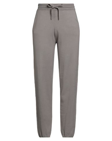 Majestic Filatures Woman Pants Grey Size M Organic Cotton, Elastane In Brown