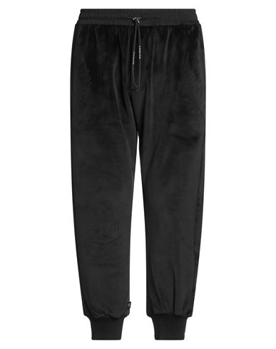 Patriòt Man Pants Black Size Xl Polyester, Elastane In Black