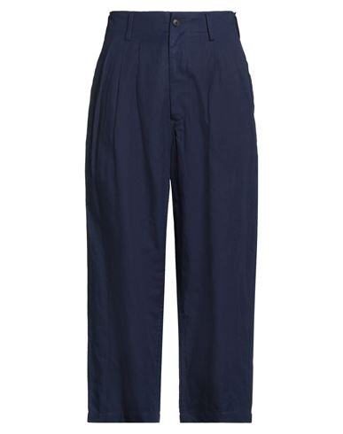 Ys For Men Y's For Men Man Pants Midnight Blue Size 3 Cotton, Linen In Blue