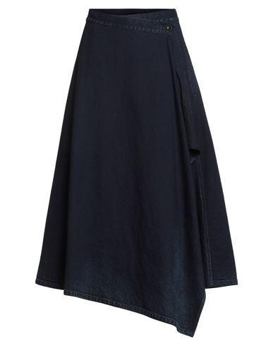 Y's Yohji Yamamoto Woman Denim Skirt Blue Size 3 Cotton In Blue