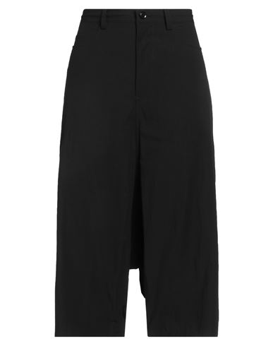 Y's Yohji Yamamoto Woman Shorts & Bermuda Shorts Black Size 2 Cotton In Black