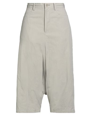 Y's Yohji Yamamoto Woman Shorts & Bermuda Shorts Light Grey Size 2 Cotton In Neutral