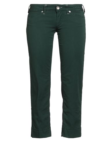 Jacob Cohёn Woman Pants Green Size 32 Cotton, Elastane In Green