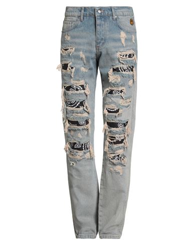 Barrow Man Jeans Blue Size 31w-32l Cotton In Blue