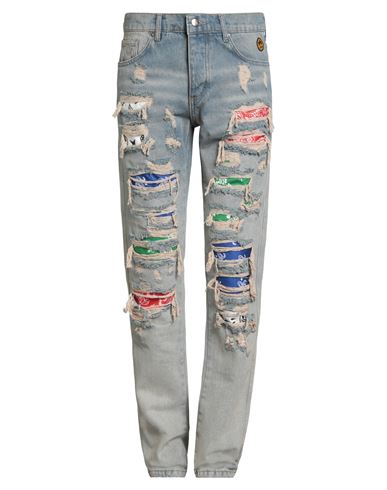 Barrow Man Jeans Blue Size 31w-32l Cotton In Blue