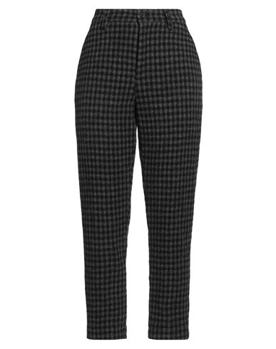 Yohji Yamamoto Collections Woman Pants Grey Size 1 Wool, Nylon In Black