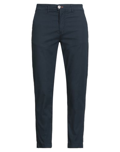 Seinse Man Pants Midnight Blue Size 32 Cotton, Polyester, Elastane In Blue
