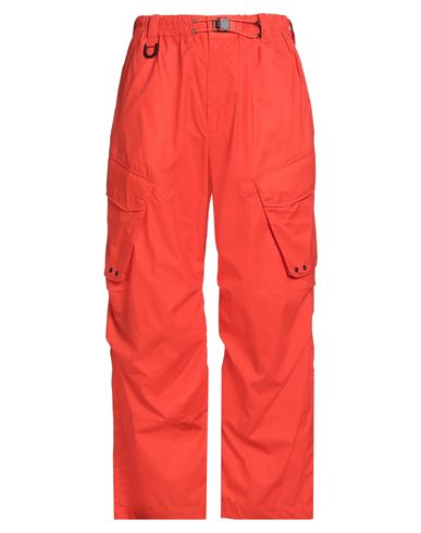 Y-3 Man Pants Red Size L Cotton In Red