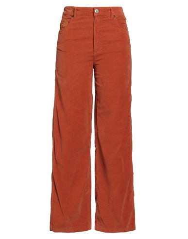 Maliparmi Malìparmi Woman Pants Rust Size 30 Cotton, Elastane In Brown