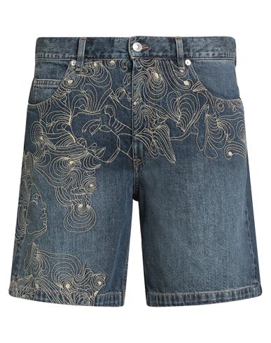 Isabel Marant Man Denim Shorts Blue Size 34 Cotton, Polyester In Blue