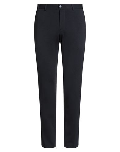 Paul Miranda Man Pants Midnight Blue Size 36 Cotton, Polyamide, Elastane In Blue