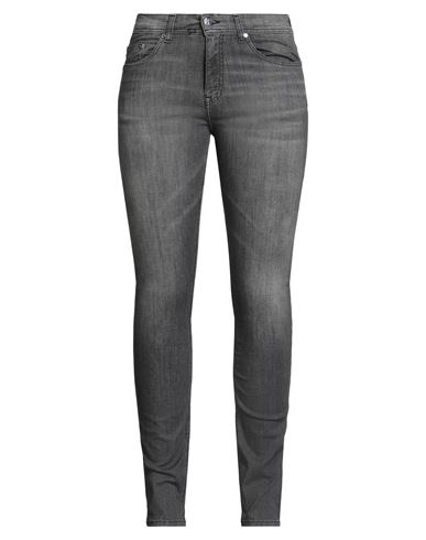 Karl Lagerfeld Woman Jeans Steel Grey Size 26 Cotton In Gray