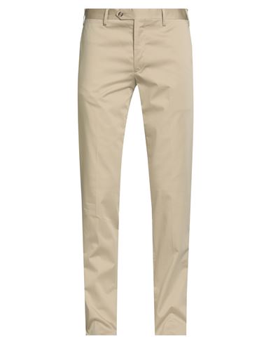 Lardini Man Pants Beige Size 30 Cotton, Elastane In Neutral