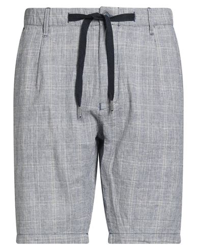 Philotinto Man Shorts & Bermuda Shorts Blue Size 38 Linen, Cotton In Gray