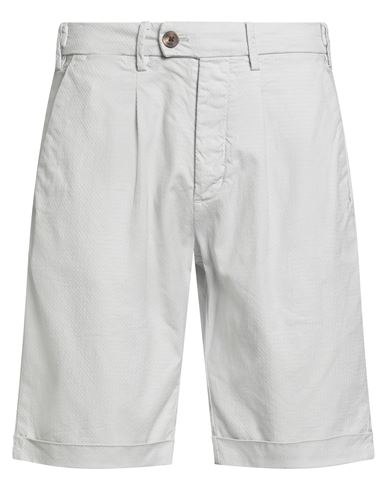 Liu •jo Man Man Shorts & Bermuda Shorts Light Grey Size 28 Cotton, Elastane In White