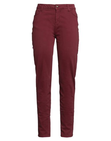 Pantalones Mujer Burdeos 25 Mujer