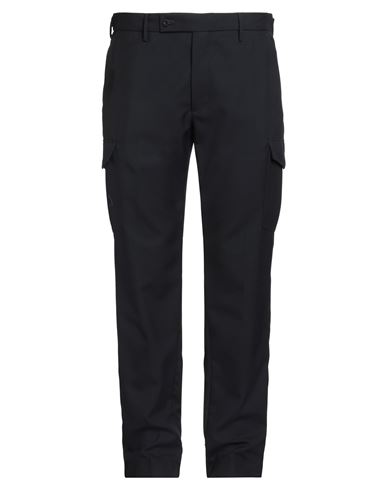 Officina Slowear Man Pants Navy Size 34 Polyester, Virgin Wool In Blue