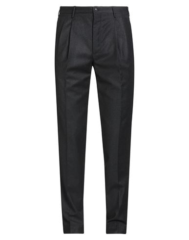 Incotex By Slowear Man Pants Charcoal Size 38 Virgin Wool In Black