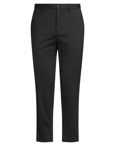 Incotex By Slowear Man Pants Charcoal Size 38 Wool, Polyester, Elastane In Black