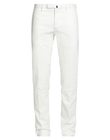 Incotex By Slowear Man Pants Ivory Size 38 Cotton, Elastane In White