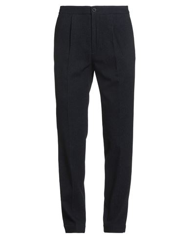 Incotex Man Pants Midnight Blue Size 32 Virgin Wool, Elastane, Cashmere In Blue