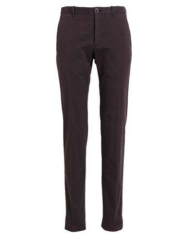 Incotex By Slowear Man Pants Dark Brown Size 36 Cotton, Lyocell, Elastane In Purple