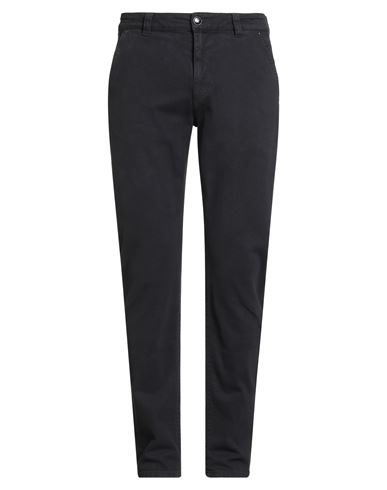 Barmas Man Pants Navy Size 35 Cotton, Elastane In Black