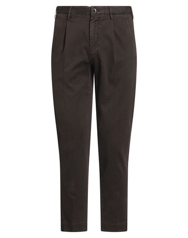 Incotex By Slowear Man Pants Dark Brown Size 38 Virgin Wool In Brown