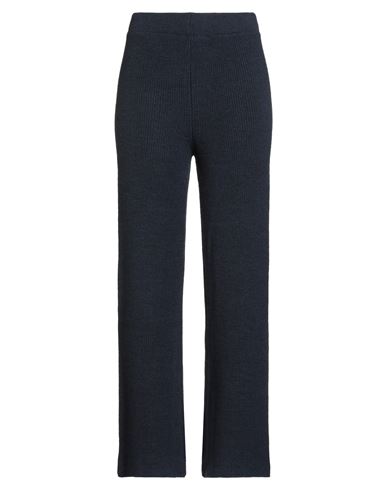 Tensione In Woman Pants Navy Size Onesize Acrylic, Wool, Viscose, Alpaca Wool In Blue