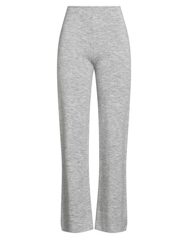 Tensione In Woman Pants Light Grey Size Onesize Acrylic, Wool, Viscose, Alpaca Wool In Gray
