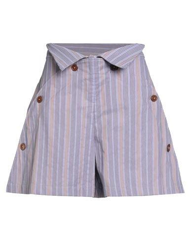 Vivienne Westwood Woman Shorts & Bermuda Shorts Lilac Size 8 Cotton, Elastane In Purple