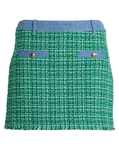 Minifalda Mujer Verde claro 38 Mujer