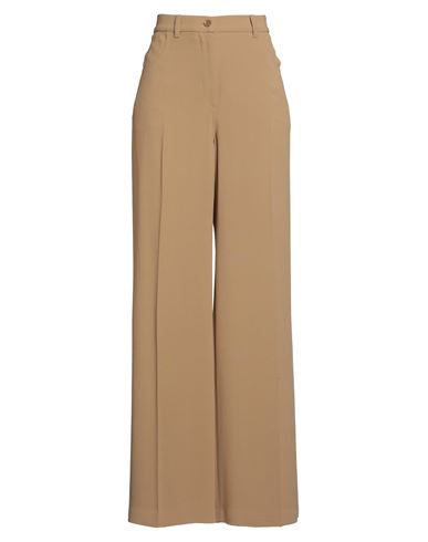 Aspesi Woman Pants Camel Size 8 Viscose In Nude