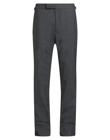 Tom Ford Man Pants Charcoal Size 30 Wool, Elastane In Gray
